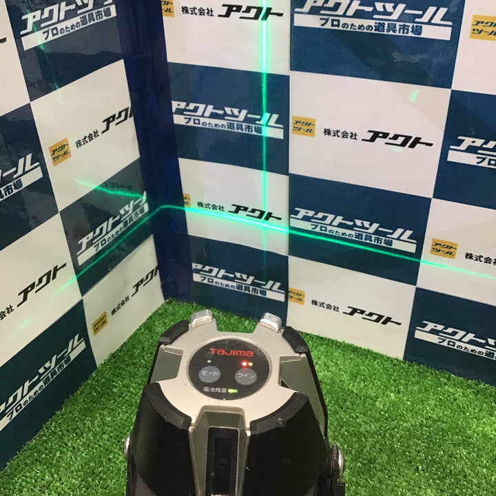 〇タジマ(TAJIMA)  レーザー墨出し器 矩十字・横 ZEROB-KJY ブルーグリーン ZERO BLUE-KJY【草加店】
