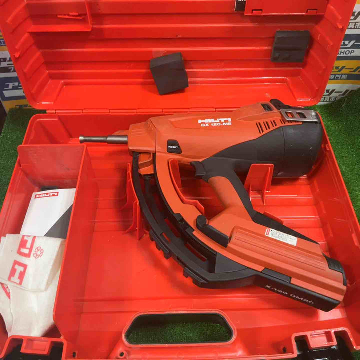 ◇ヒルティ(HILTI) ガス式鋲打機 GX120-ME 電気・機械設備用【草加店】