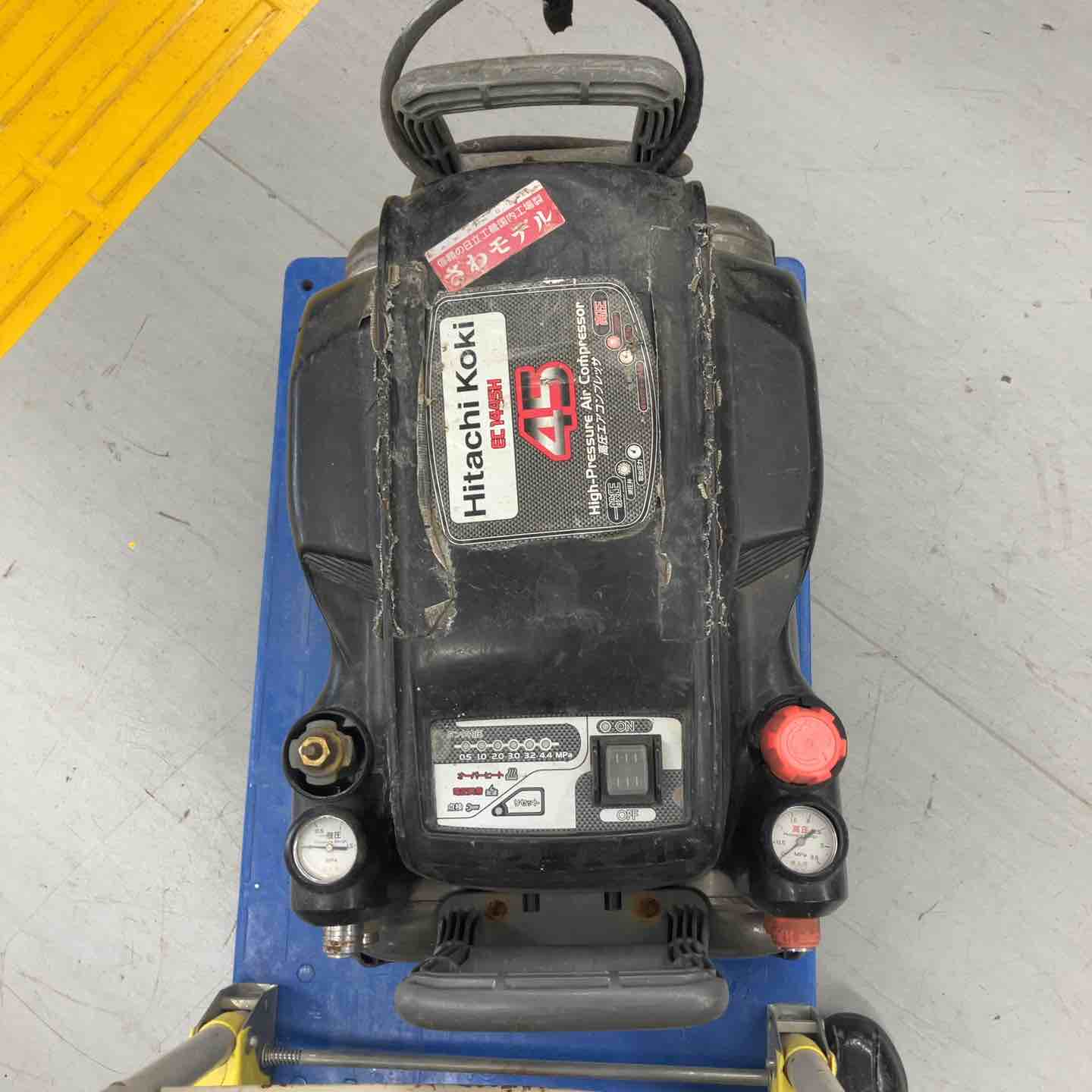 【中古(ジャンク)】★ハイコーキ(HIKOKI ※旧:日立工機) エアコンプレッサー EC1445H【戸田店】 中古(ジャンク)】☆ハイコーキ(HIKOKI ※旧:日立工機) エア