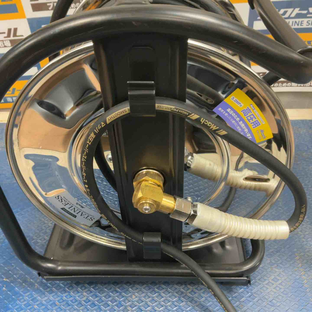 マッハ 高圧エアーホースドラム 型式不明【草加店】