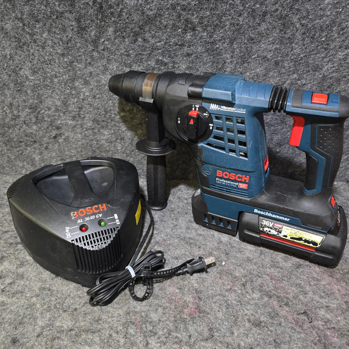 【中古品※ケース・スケール無し、バッテリ1個※】ボッシュ(BOSCH) コードレスハンマドリル GBH36V-LI【桶川店】