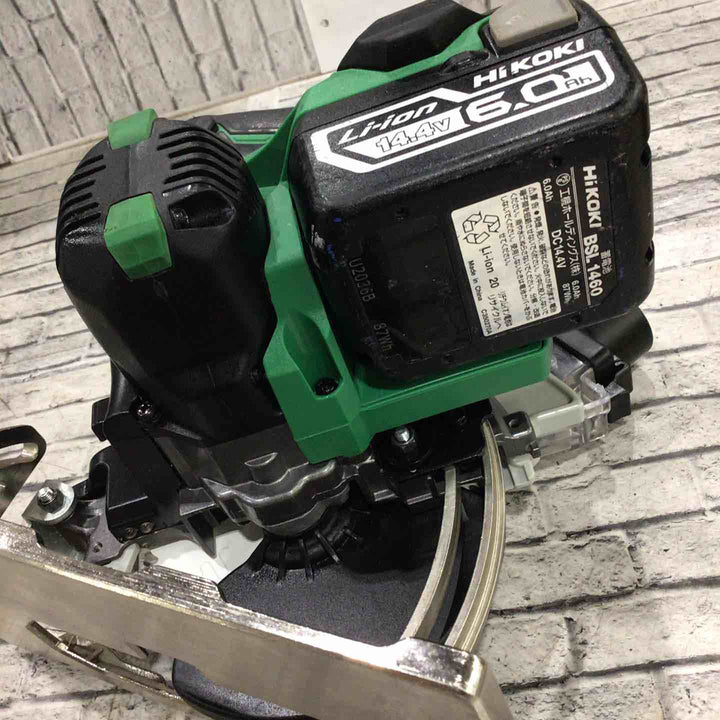 ★ハイコーキ(HIKOKI ※旧:日立工機) コードレス集じん丸のこ C14DYBL(NN)【川口店】