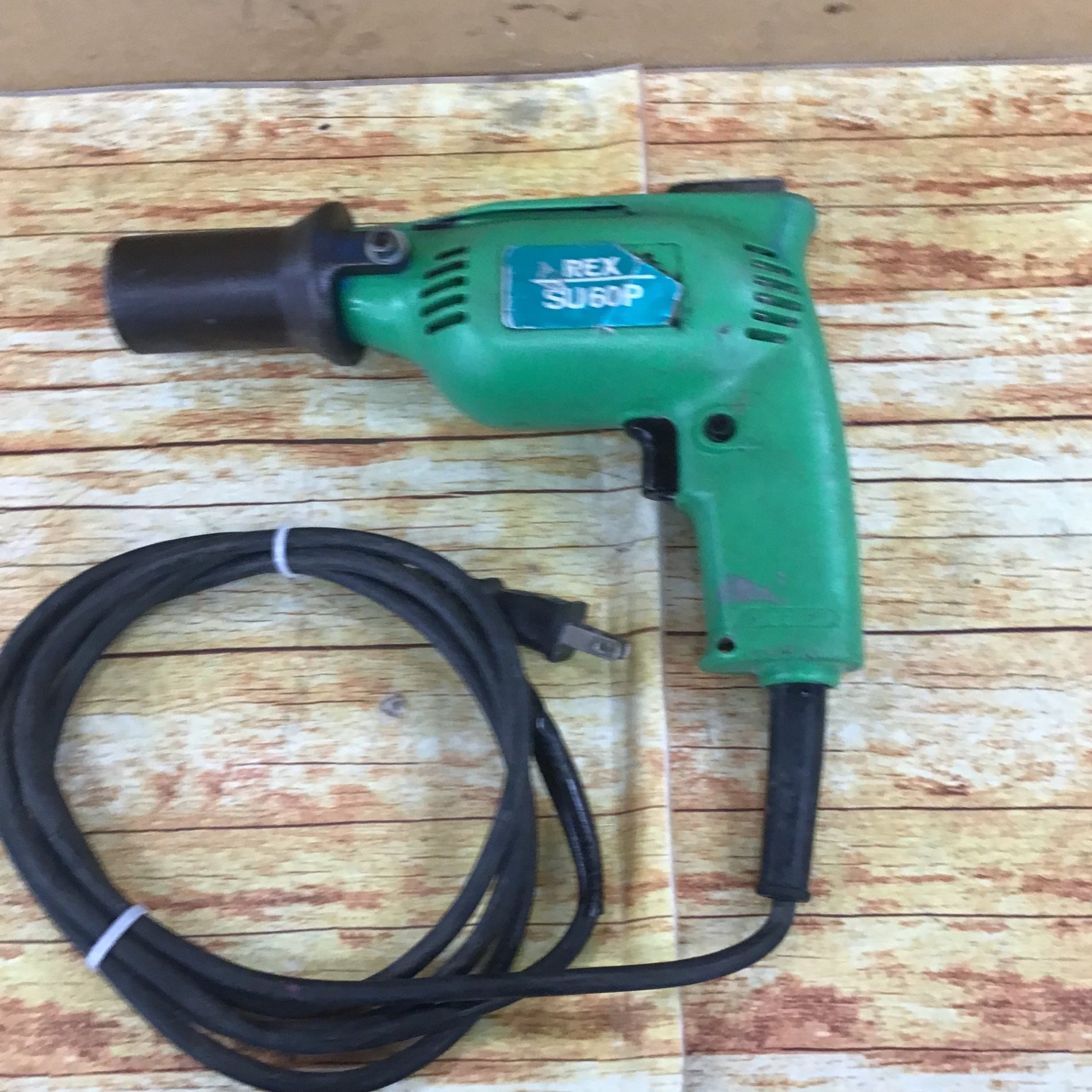 REX レッキス ステンレスパイプ面取機 SU60P 382100 グリーン