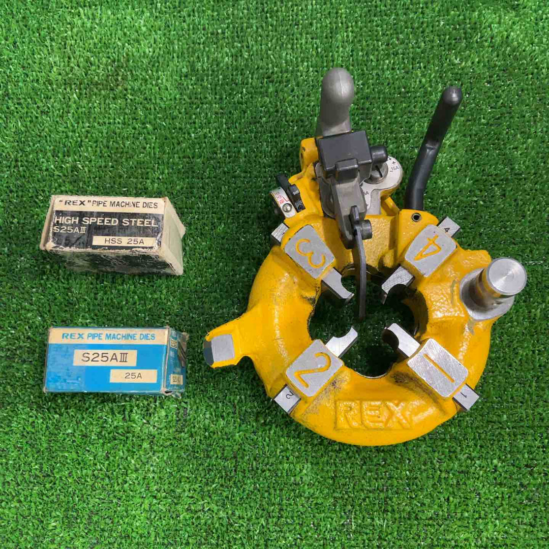 【店頭受取り限定】◇レッキス(REX) ねじ切り機 S25A3 Rexstar25 レッキススター S25AIII【草加店】