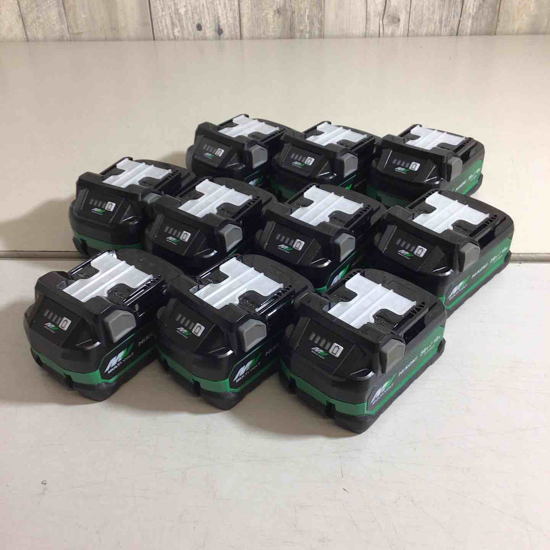 【未使用品】ハイコーキ(HIKOKI ※旧:日立工機) リチウムイオンバッテリー 36V/2.5Ah BSL36A18X 10個セット【戸田店】