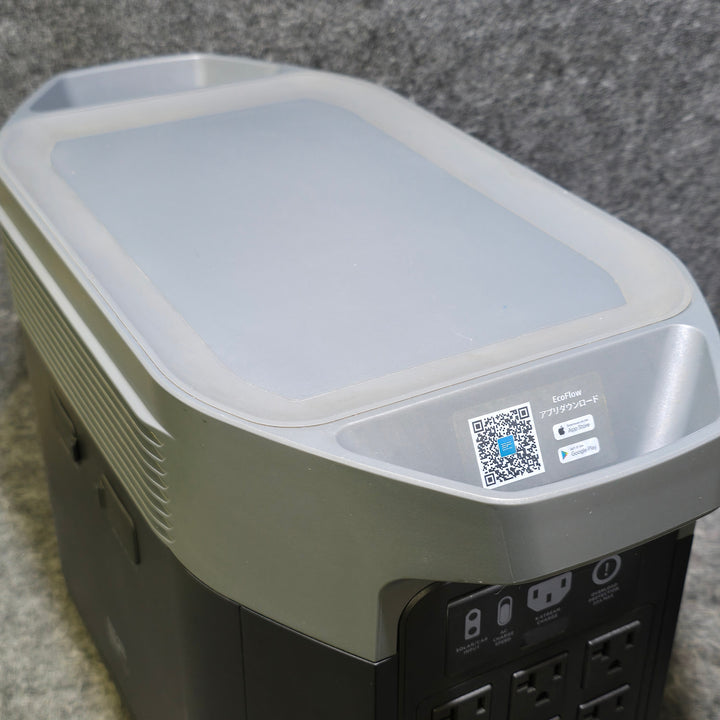 【中古品】EcoFlow(エコフロー) ポータブル電源 DELTA MAX 1612Wh+【未使用未開封品】EcoFlow(エコフロー) 160Wソーラーパネル EFSOLAR160W セット品【桶川店】