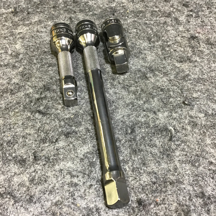 【中古】スナップオン(Snap-on) 3/8" エクステンションx2本 ユニバーサルソケット セット【桶川店】