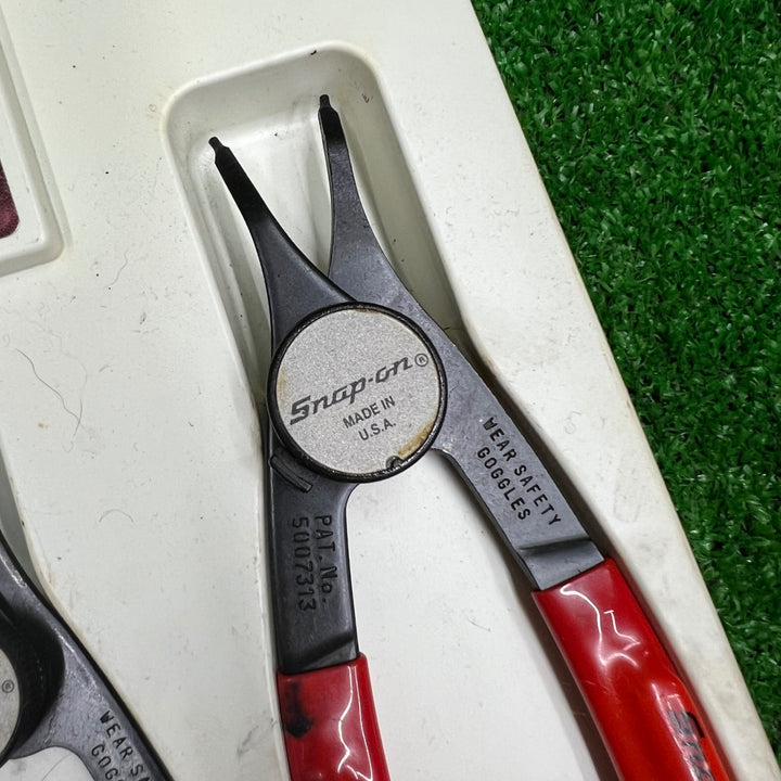Snap-on スナップオン/スナップリングプライヤーセット PRH404 ※ケース破損あり 【桶川店】