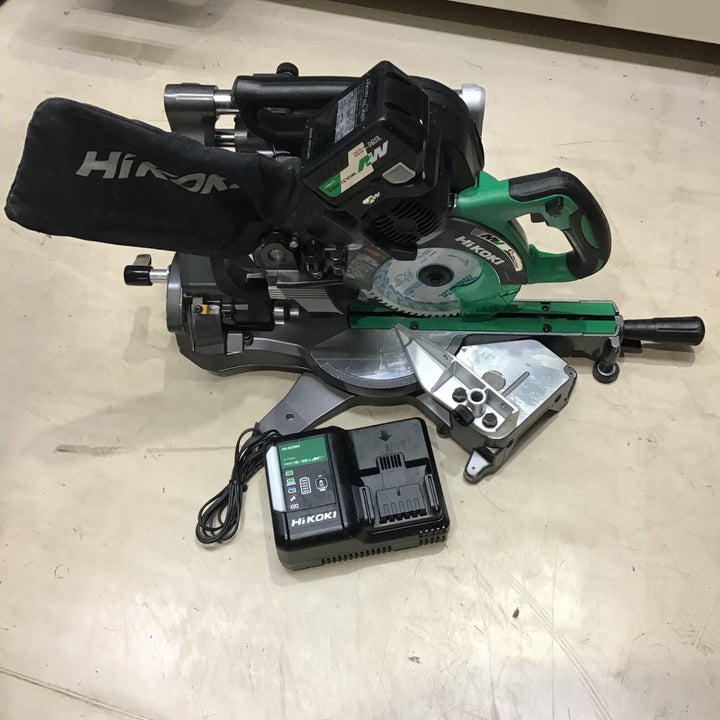 ★ハイコーキ(HIKOKI ※旧:日立工機) コードレス卓上スライド丸のこ C3606DRB(XP)【町田店】