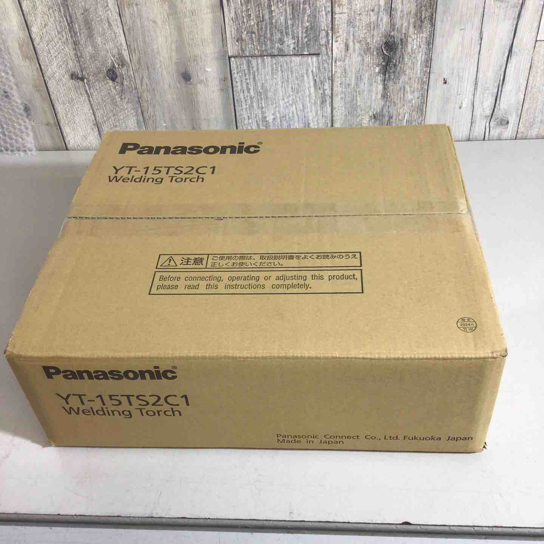【未使用品】★純正品★Panasonic TIGトーチ YT-15TS2C1 空冷式 150A-8M TIG溶接トーチ パナソニック【戸田店】
