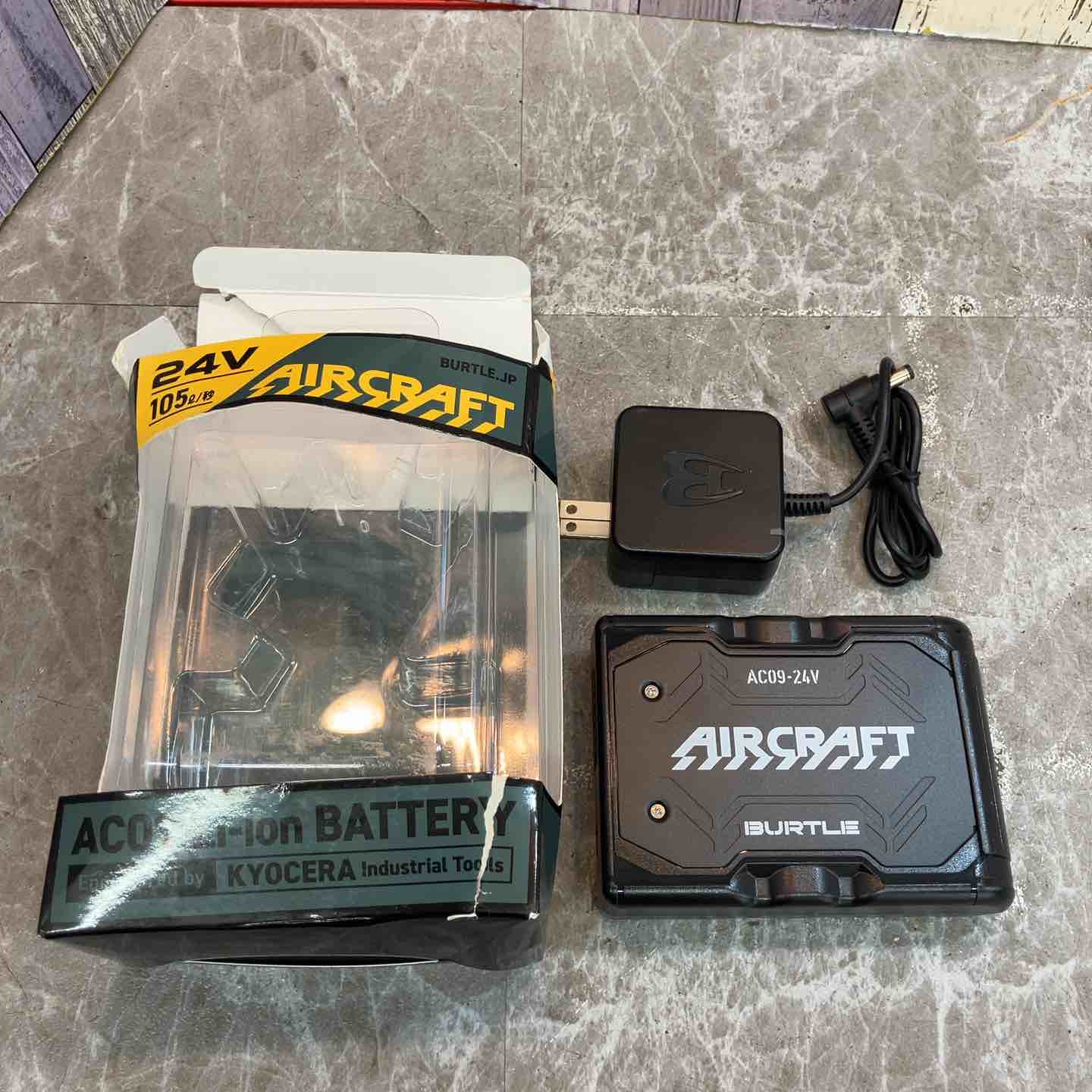 ◇BURTLE/バートル AIRCRAFT バッテリー AC09-24V【八潮店】 – アクト