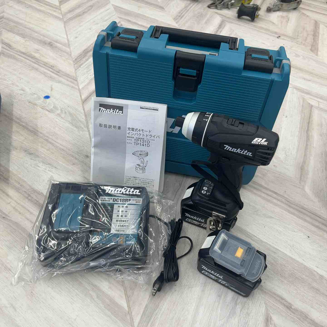 ★マキタ(makita) コードレス4モードインパクトドライバー TP141DRGXB【越谷店】