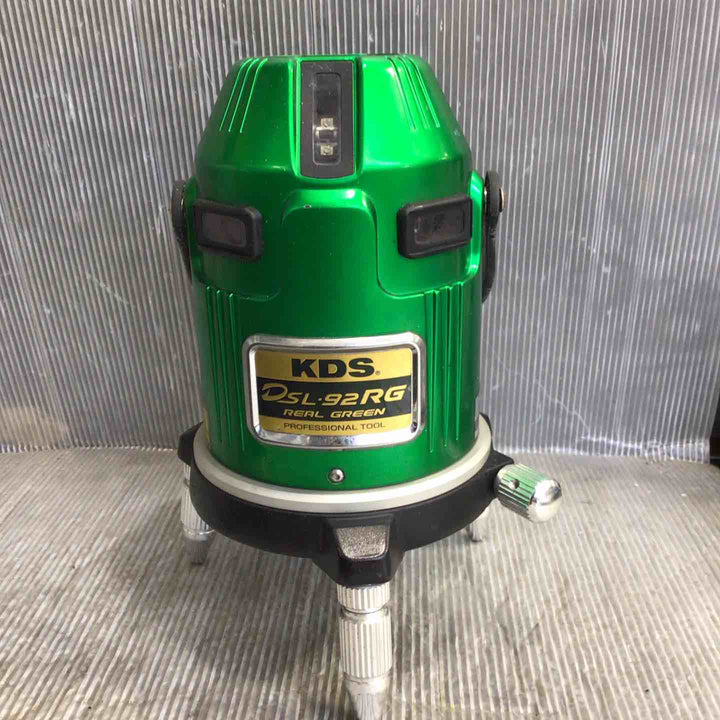 ◇KDS 電子整準 グリーンレーザー墨出し器 DSL-92RG【草加店】