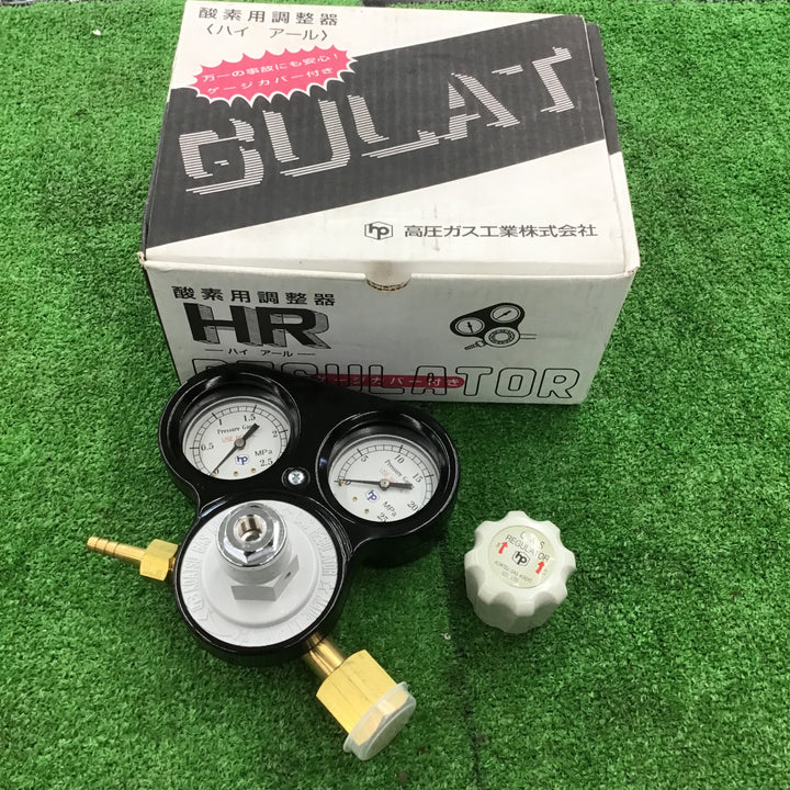 高圧ガス工業 HR-25-0 酸素用調整器 HR ハイアール 溶断用調節器【桶川店】