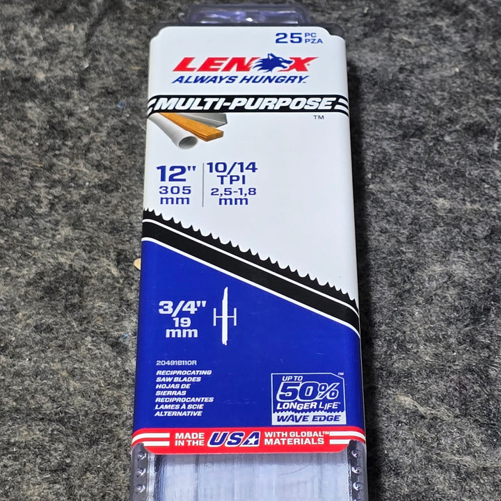 【未使用品】レノックス(LENOX) 20491B110R セーバーソーブレード (25枚入) 300mm【桶川店】