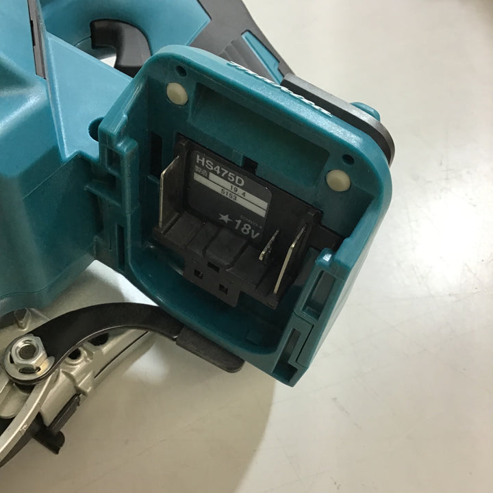 【中古品】★マキタ(makita) コードレス丸のこ 18V 125mm HS475DZ 本体のみ【戸田店】
