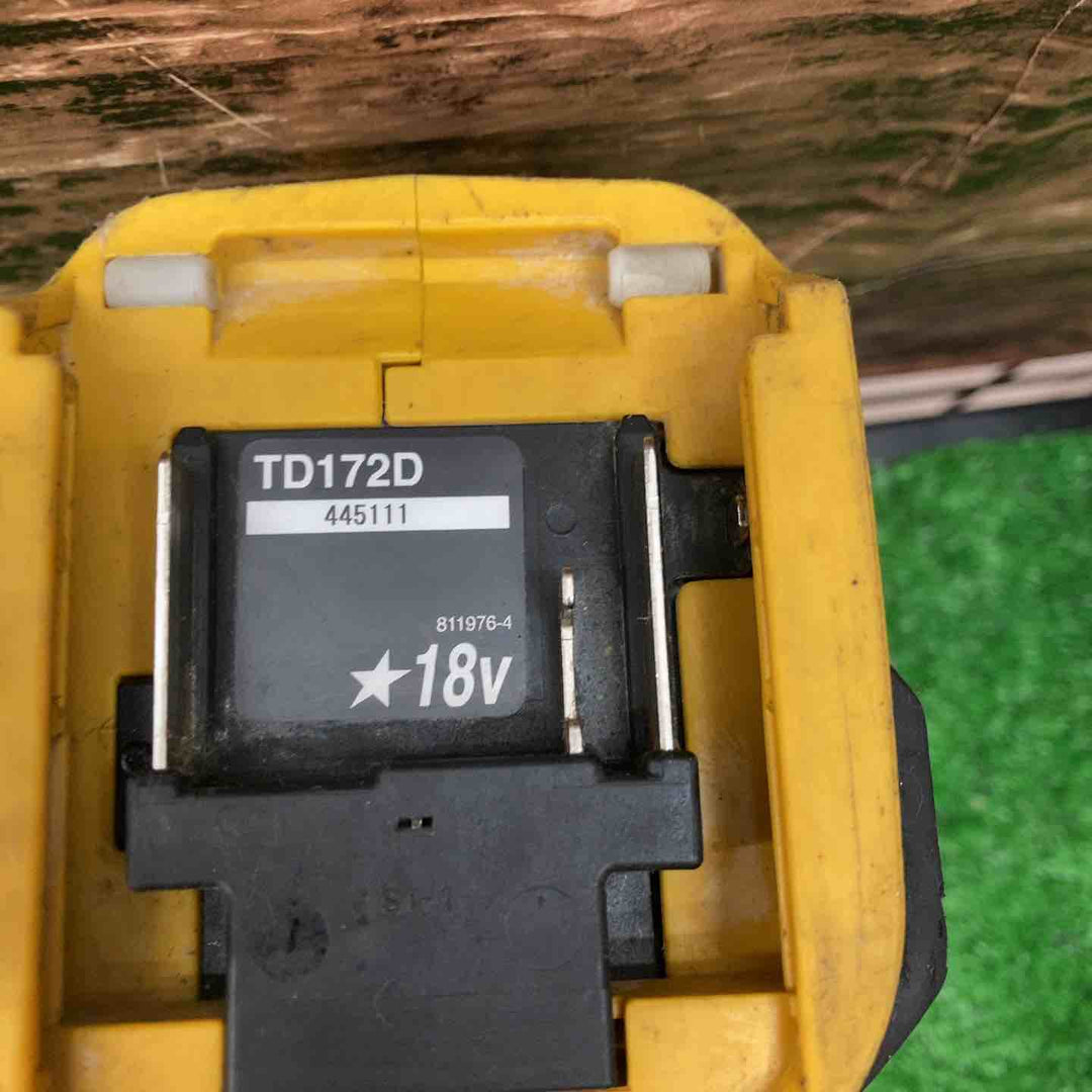マキタ(makita) コードレスインパクトドライバー TD172DGFY【川越店】
