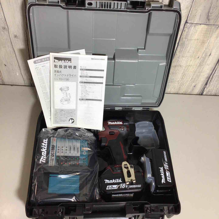 ★マキタ(makita) コードレスインパクトドライバー TD173DGXAR【戸田店】