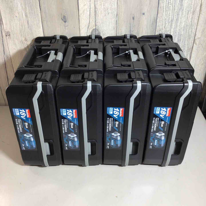 【未使用品】 マキタ makita コードレス インパクトドライバー TD173DRGX 4台 インパクト 青 ブルー 純正 純正品 【戸田店】