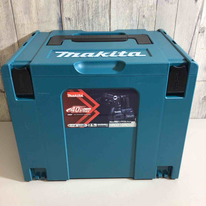 【未使用品】★純正バッテリー2個&充電器付き フルセット★マキタ(makita) コードレスハンマドリル HR001GRDXB【戸田店】
