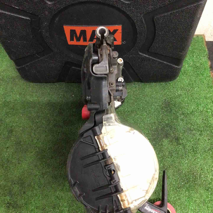 ★マックス(MAX) 高圧エア釘打ち機 HN-65N4(D)_ミリタリーグリーン【町田店】