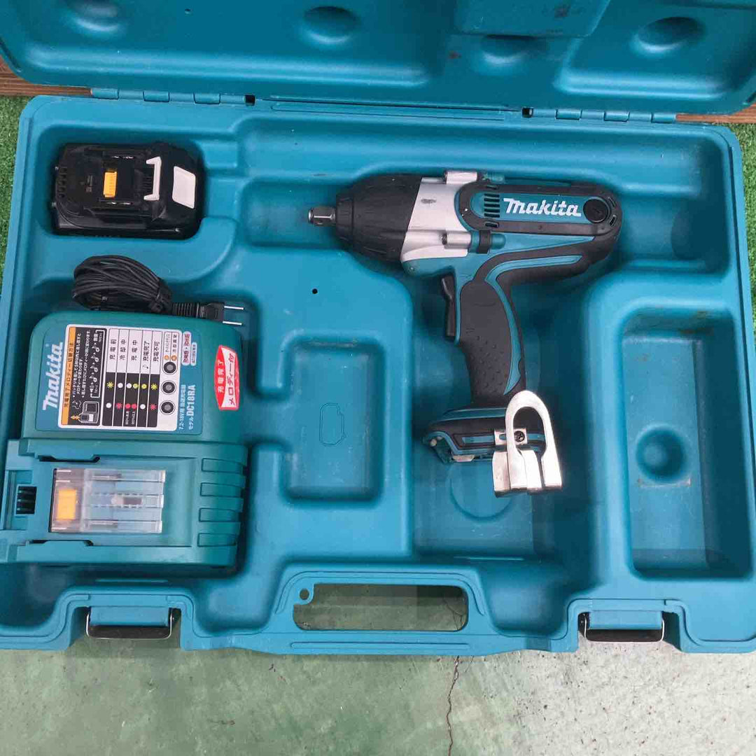 〇マキタ(makita) 充電式インパクトレンチ TW450DRF バッテリ1個付き【桶川店】