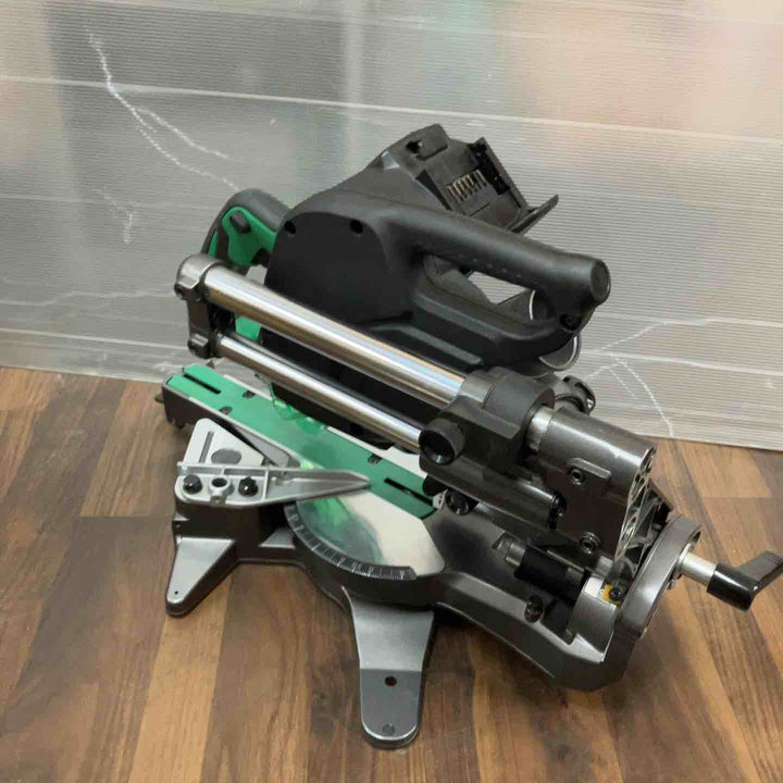 ★ハイコーキ(HIKOKI ※旧:日立工機) コードレス卓上スライド丸のこ C3606DRB(K)(XPS)【川口店】