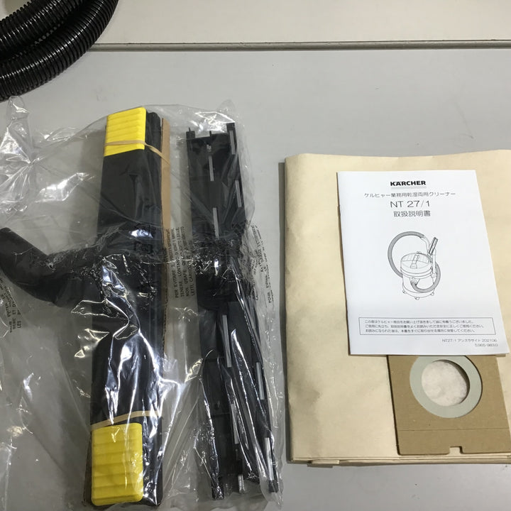 【未使用品】★送料無料★ケルヒャー バキュームクリーナー 乾湿両用掃除機 NT27/1 外箱イタミあり【戸田店】