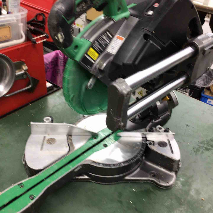 ★ハイコーキ(HIKOKI ※旧:日立工機) コードレス卓上スライド丸のこ C3607DRA(NN)レーザーが薄い。【戸田店】