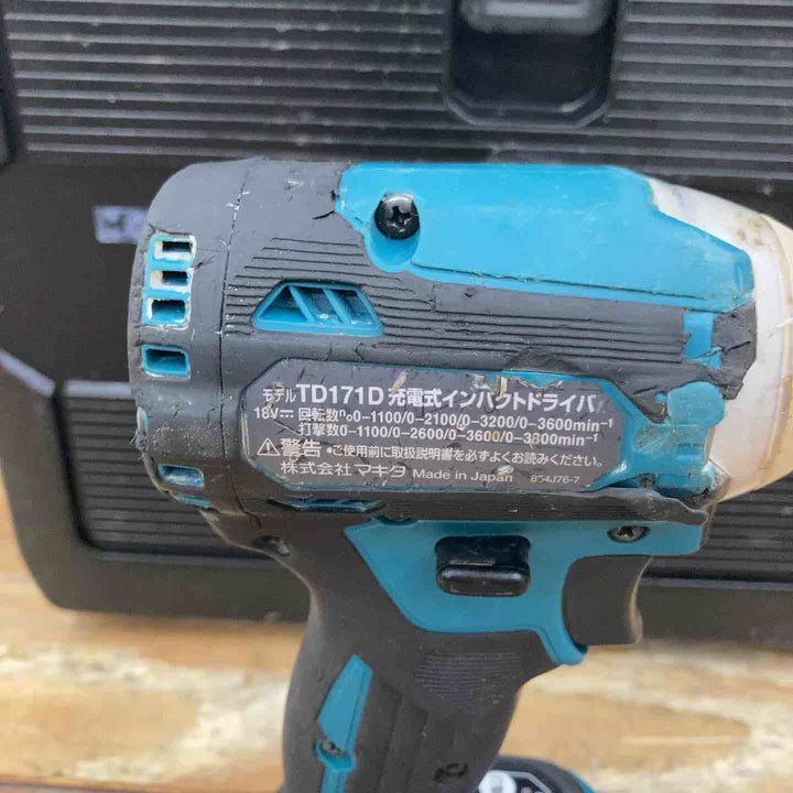 ★マキタ(makita) コードレスインパクトドライバー TD171DRGX【柏店】