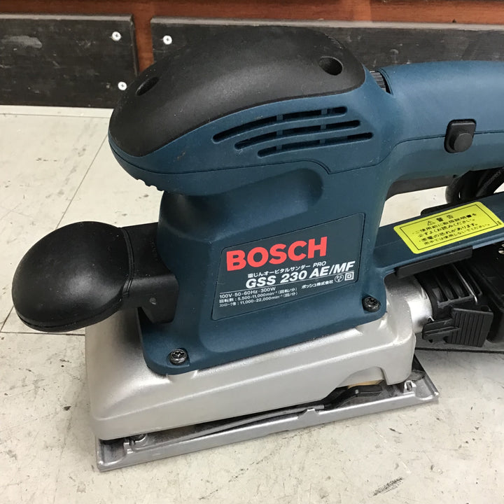 【中古品】 ボッシュ/BOSCH 吸塵オービタルサンダー・GSS230AE 【鴻巣店】