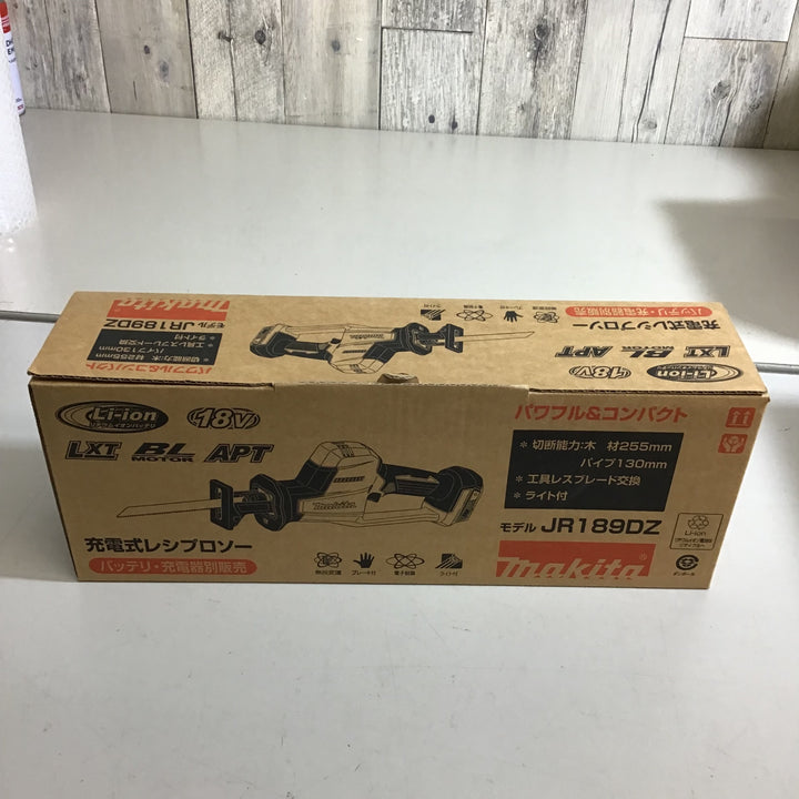 ★マキタ(makita) コードレスレシプロソー JR189DZ【戸田店】