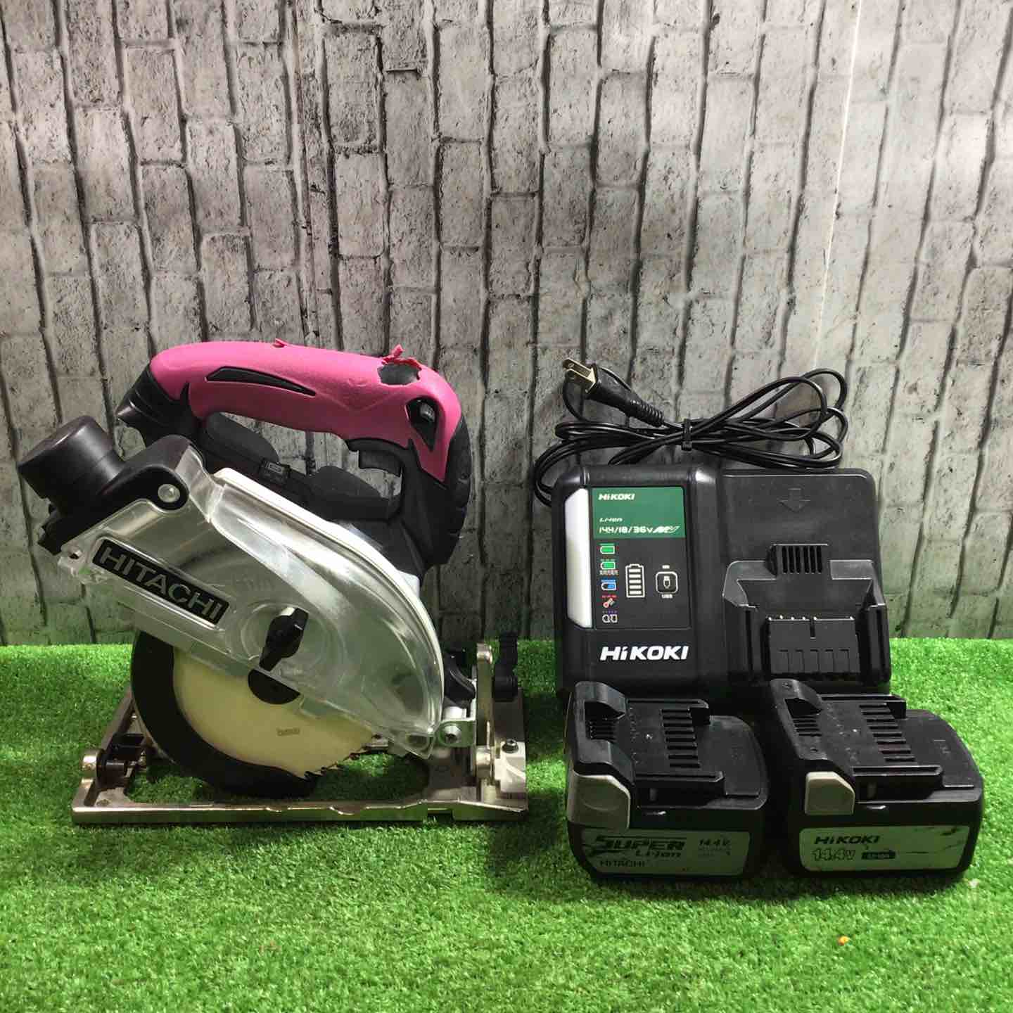 ☆ハイコーキ(HIKOKI ※旧:日立工機) コードレス集じん丸のこ C14DYSL2