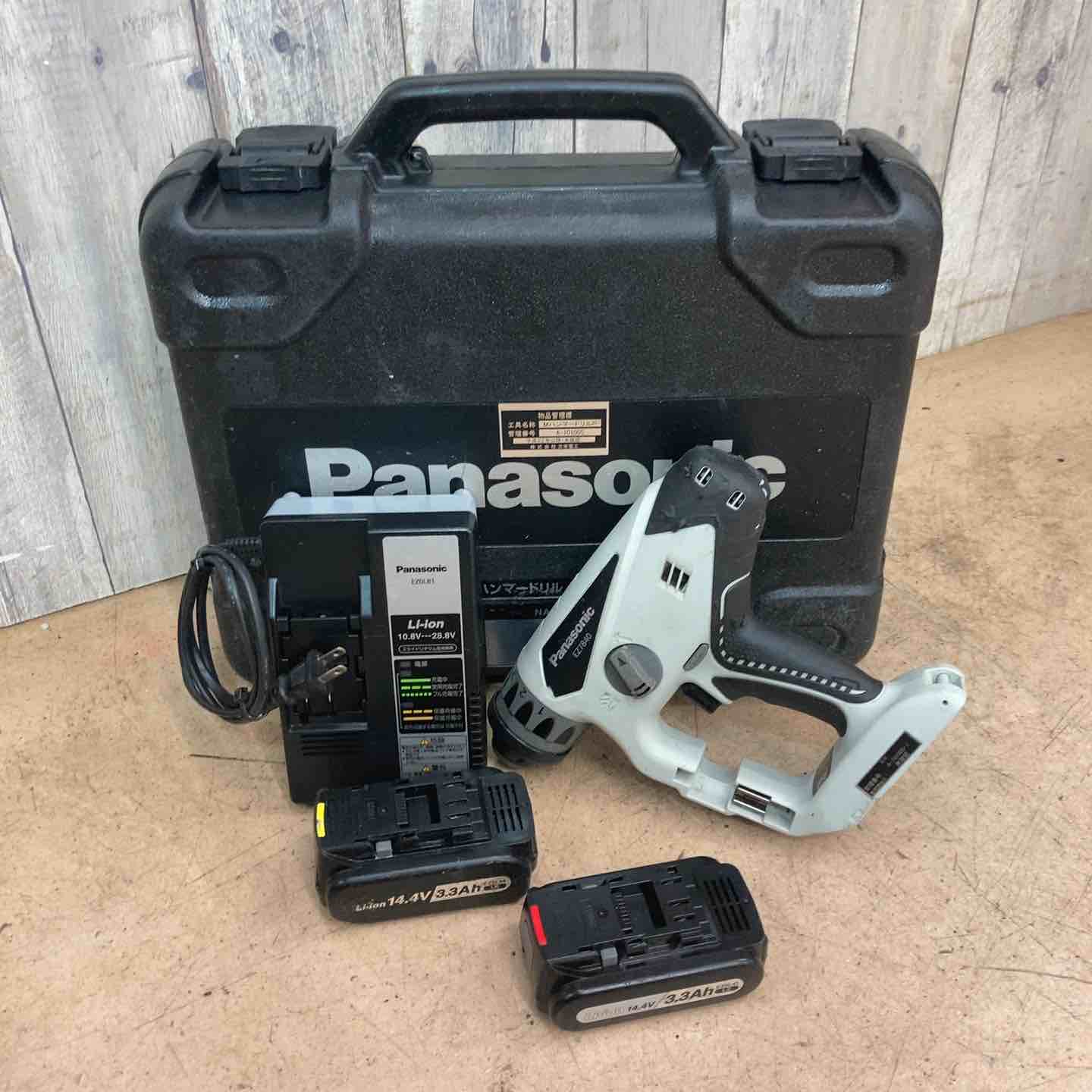 【中古品】パナソニック(Panasonic) コードレスマルチハンマードリル EZ7840LN2S-B フルセット【東大和店】 中古品】パナソニック(Panasonic) コードレスマルチハンマードリル