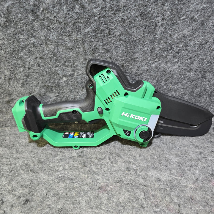 【未使用品】ハイコーキ(HIKOKI ※旧:日立工機) 100mmコードレスミニチェンソー CS1210DD(BS)【桶川店】