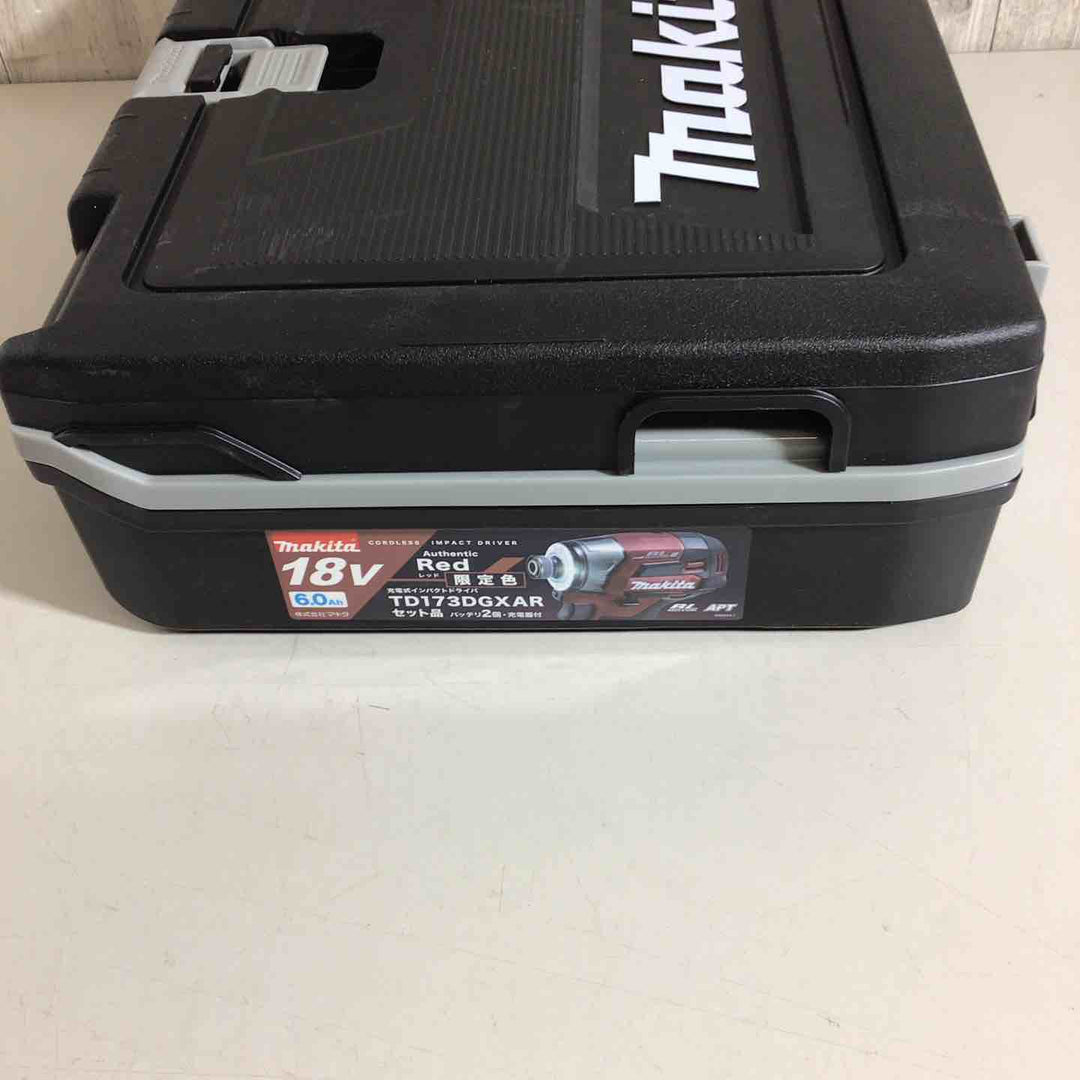 ★マキタ(makita) コードレスインパクトドライバー TD173DGXAR レッド【戸田店】