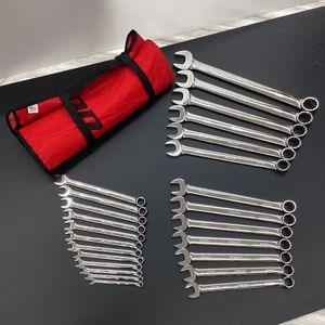 スナップオン(Snap-on) スタンダードコンビネーションレンチ 25本フルセット OEXM725KB【草加店】