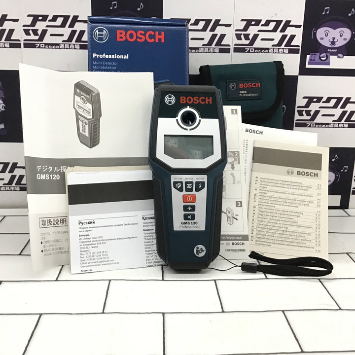 〇ボッシュ(BOSCH) デジタル探知機 GMS120【所沢店】