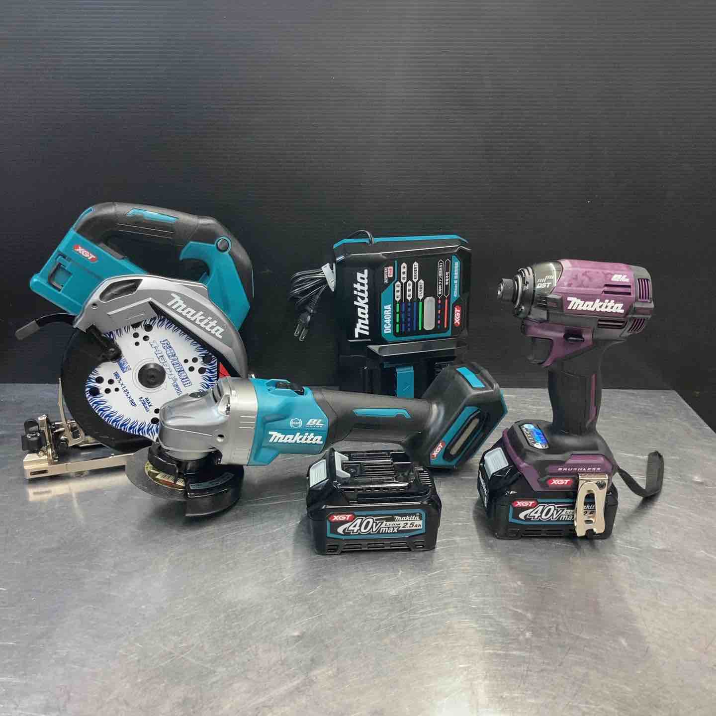 中古美品】 マキタ(makita) 40Vコードレスまとめ売り インパクト