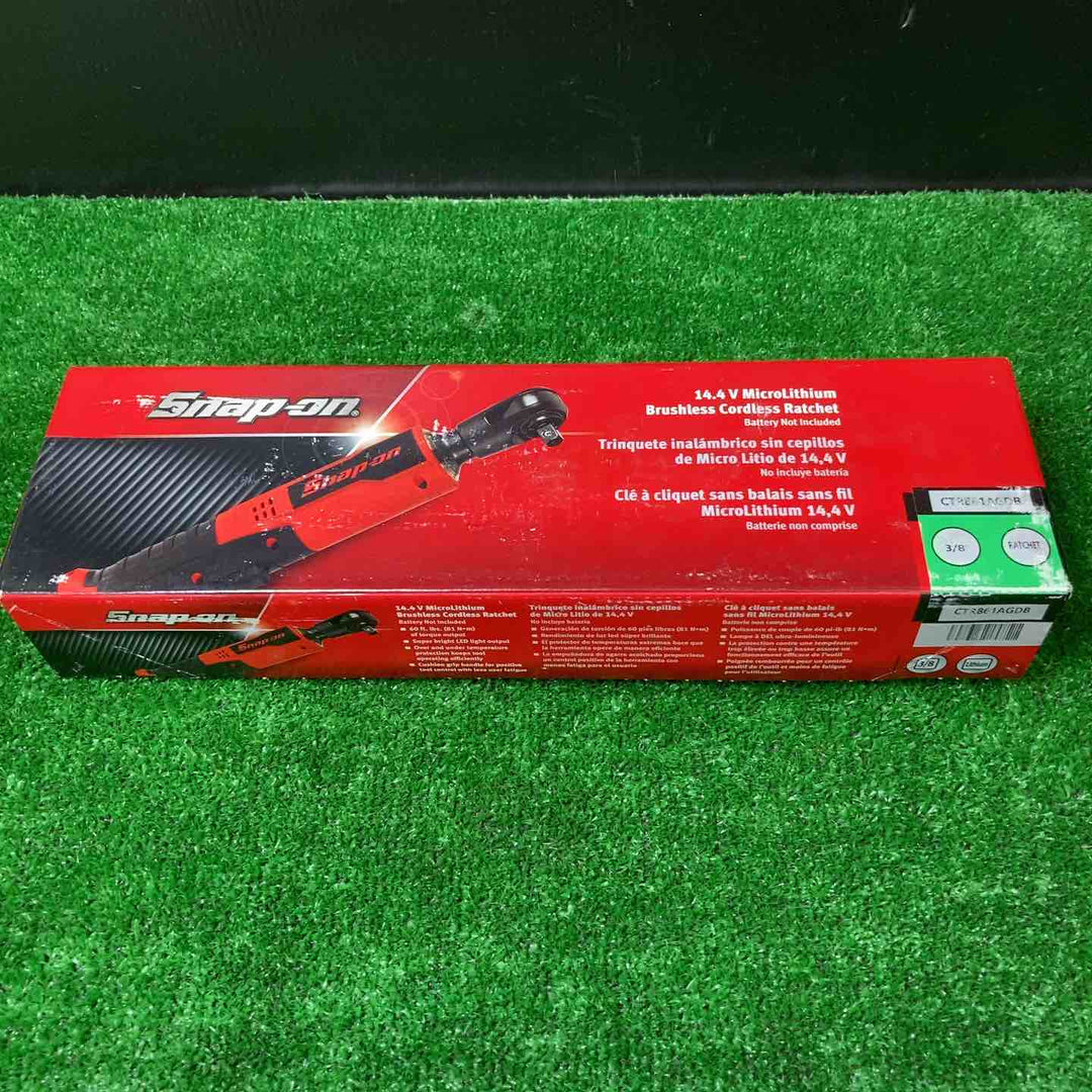◇スナップオン/Snap-on 14.4V コードレスラチェット CTR861AGDB グリーン 本体のみ【岩槻店】