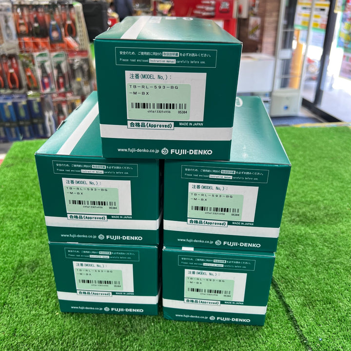 藤井電工 胴ベルト型墜落制止用器具 リトラ軽量フック TB-RL593-BG-M 5個セット【桶川店】