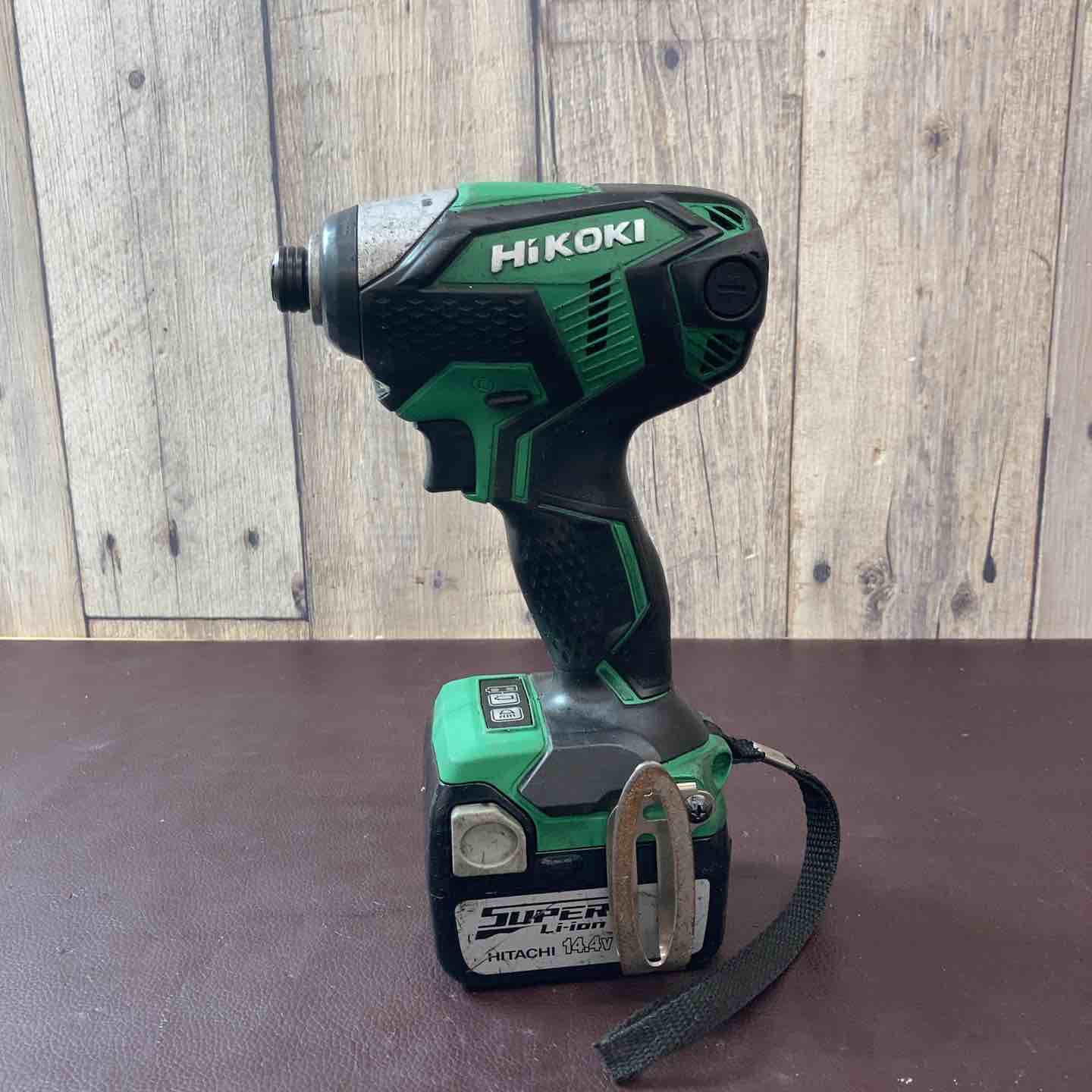 中古品】 ハイコーキ(HIKOKI ※旧:日立工機) 14.4V コードレス 