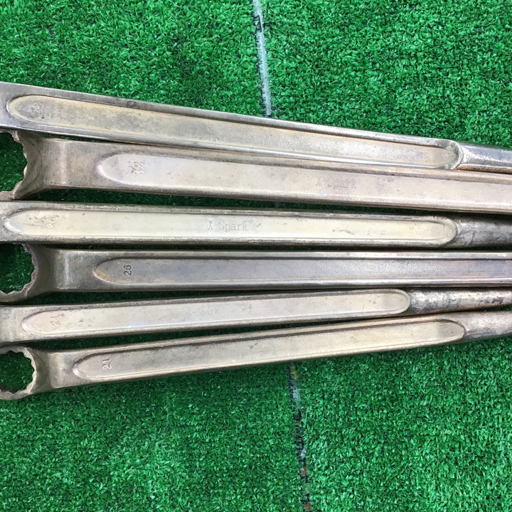 【中古】 防爆工具 X Spark シノ付メガネ 6本セット 21x2本、26x2本、32x2本 【桶川店】