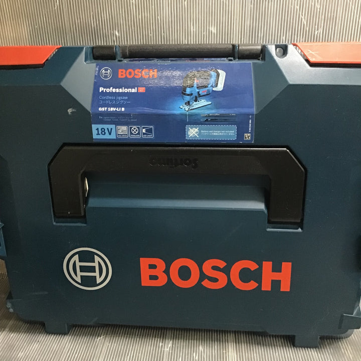 ボッシュ(BOSCH) 18V コードレスジグソー(5.0Ahバッテリー1個・充電器・キャリングケース付き) GST18V-LIB【草加店】