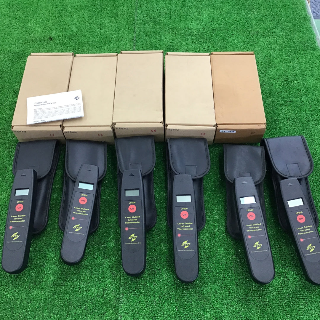 ▼レーザーサーモメータ LT600 6個セット※海外製品の為詳細不明※【桶川店】