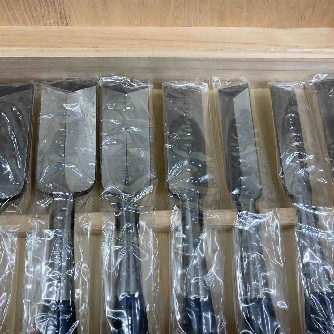 厚鑿 総磨 シノギ 白樫柄 10本組 【桶川店】