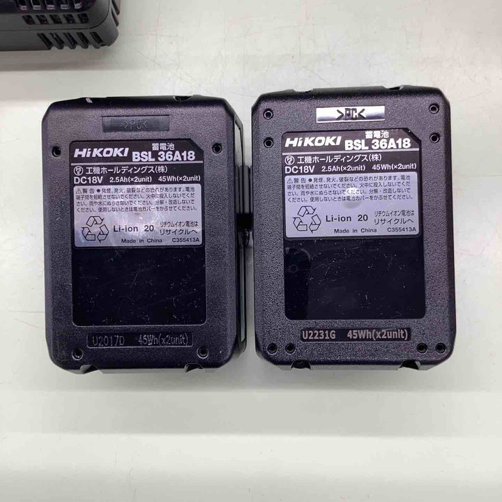 ★ハイコーキ(HIKOKI ※旧:日立工機) コードレスインパクトドライバー WH36DC(2XPR)【越谷店】