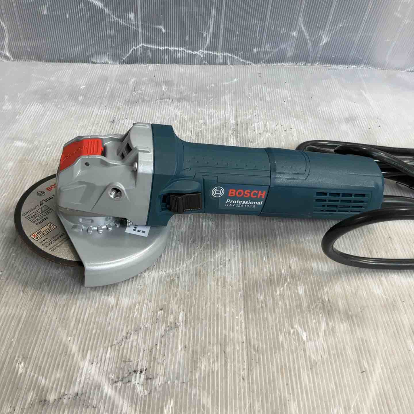 ☆ボッシュ(BOSCH) 125mmディスクグラインダー GWX750-125S【草加店 