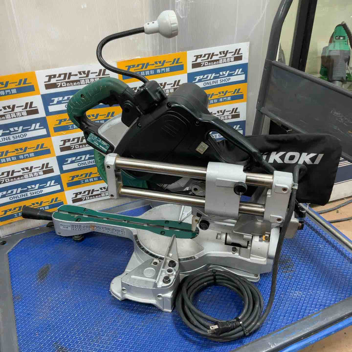 ☆ハイコーキ(HIKOKI ※旧:日立工機) 卓上スライド丸のこ C7RSH【草加店】