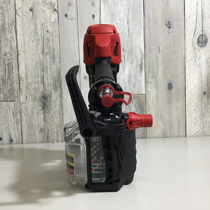 【未使用品】★送料無料★マックス MAX 高圧エア釘打ち機 HN-65FW1 アタッチメントV付 メーカー保証書なし【戸田店】